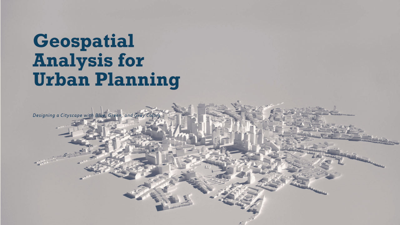 Revolutionising Urban Planning with Geospatial Analysis: A spatial approach